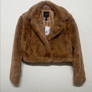 Forever 21 Brown Teddy Jacket